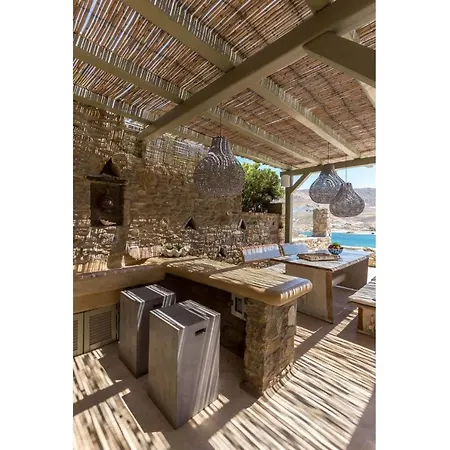 Elite Mykonos Roxane Private Pool 6 Bedrooms Beachfront Ftelia Mykonos Town