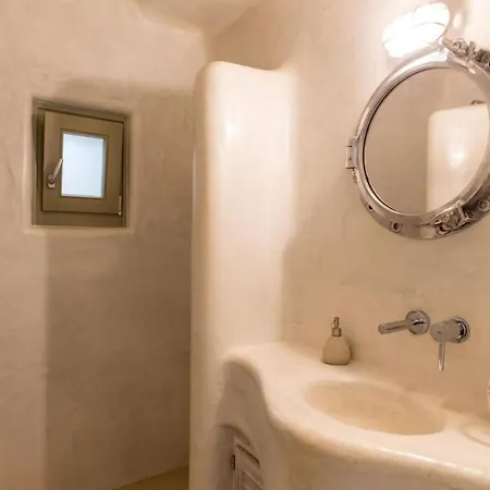 Elite Mykonos Roxane Private Pool 6 Bedrooms Beachfront Ftelia Villa Mykonos Town