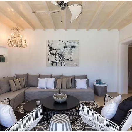 Elite Mykonos Roxane Private Pool 6 Bedrooms Beachfront Ftelia Mykonos Town