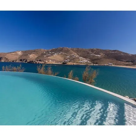 Villa Elite Mykonos Roxane Private Pool 6 Bedrooms Beachfront Ftelia *