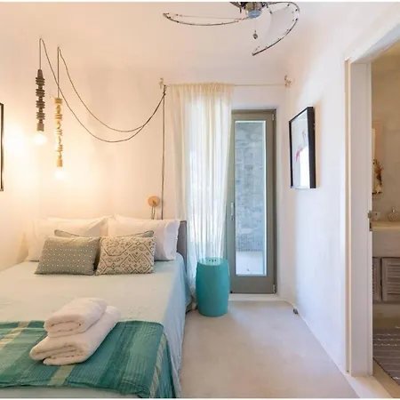 Elite Mykonos Roxane Private Pool 6 Bedrooms Beachfront Ftelia Villa