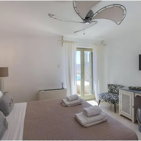 Elite Mykonos Roxane Private Pool 6 Bedrooms Beachfront Ftelia Mykonos Town