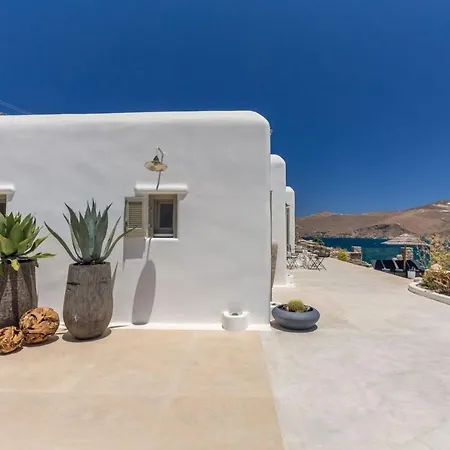 Elite Mykonos Roxane Private Pool 6 Bedrooms Beachfront Ftelia